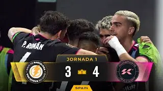 Rayo de Barcelona de SPURSITO VS Kunisports de KUN AG&Uuml;ERO| Partido completo Jornada 1 (3-4)
