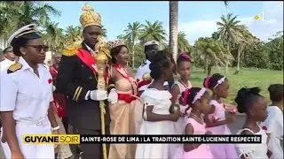 Sainte Rose de Lima: La tradition Sainte -Lucienne respect&eacute;e.