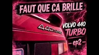 Restauration Volvo 440 Turbo Episode2, peinture pare choc, entretien, restauration voiture.