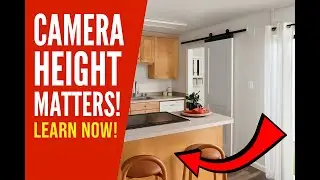 Camera Height Mistakes in Real Estate Photography (Fix This for Better Kitchen Shots!)