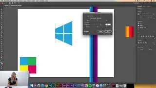 Adobe Illustrator CC Dersleri | #25 | Envelope Distort | Rotate tool & Scale tool kullanımı
