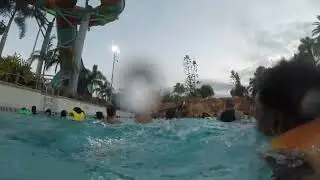 No Waves On Countdown @ Cutback Cove Wave Pool @ Aquatica SeaWorld Orlando Florida July 2024 3/3