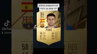 &iquest;Como est&aacute;n en FIFA 22 los TOTY de FIFA 17? #fifa #fifa22 #futbol #parati