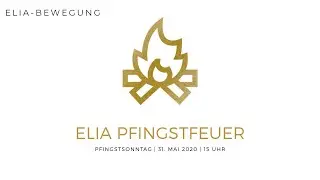 Pfingstfeuer am Pfingstsonntag