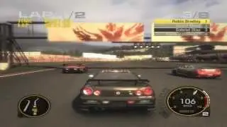 Race Driver: GRID - PC Gameplay On 9800GT Max Settings (HD)
