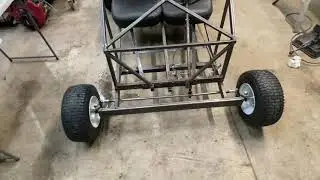 Steering upgrade complete New hubs new wheels