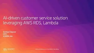 How Aisera Built an AI-Driven Customer Service Platform Leveraging AWS EC2, RDS, Lambda