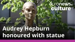 Brussels honours Breakfast at Tiffany's star Audrey Hepburn with garden and statue