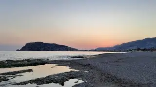 Green Garden Beach Oba и вид на вечернюю Аланью🌆
