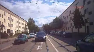 Mitfahrt auf Magdeburgs Linie 6 (Cracau - Leipziger Chaussee) - #1