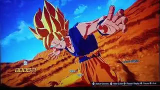Goku vs z-End Future trunks (dragon Ball sparking zero)