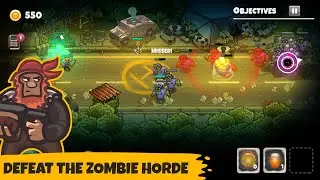 Dead World Heroes: Zombie War - sneak peek! Available November 24th on Google Play