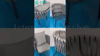 Elegant Rope Woven Chairs &ndash; A Perfect Blend of Comfort & Style!