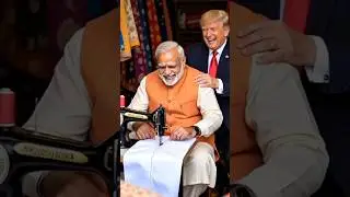 Modi Sewing, Trump Watching &ndash; Tailor Shop Comedy Show 🤣 #shots #trump #mems