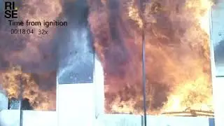 Fire Safe Implementation of Visible Mass Timber in Tall Buildings - Compartment Fire Test 3