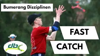 Bumerang Disziplin Fast Catch