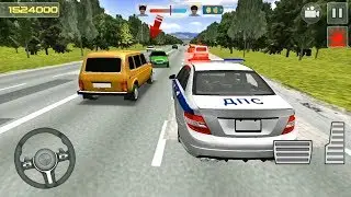 Traffic Cop Simulator 3D: New Chase Mercedes Car - Police Traffic - Android Gameplay