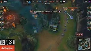 FUDGE YOU KILLED HIM!!!! - MSI 2021 DK vs C9 #shorts
