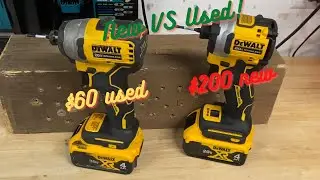 Dewalt DCF809 VS DCF850 Impact Drivers - Is it worth buying a used Impact Driver?