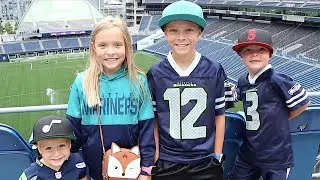 🏈FIRST NFL STADIUM TOUR 🏈 Touring Seattle Seahawks CenturyLink Field