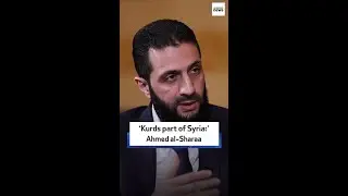 &lsquo;Kurds part of Syria:&rsquo; Ahmed al-Sharaa