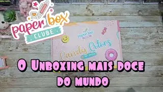Laranja Lima Paper Box Clube 30° Edição Candy Colors #laranjalimapaperbox #papeisdecarta #unboxing