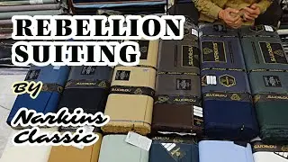 Rebellion Suiting | Original Narkins | Winter Collection 2023 | Muhajar Cloth House