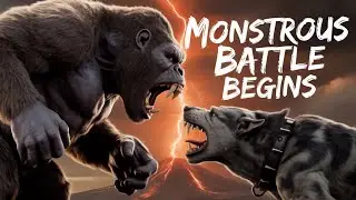 MONSTROUS Battle: Kong Takes On The Fearsome Hellhound!