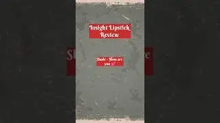 #fashionstyle #review #how are you insight Lipstick #youtubeshorts #styleinspo #fashion