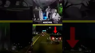 Car cuts off bus driver but gets busted by the police