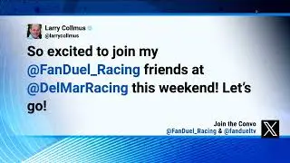 Is it Saturday yet? Mike Joyce is chomping at the bit for Del Mar's Opening Day.
