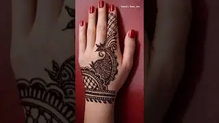 Back Hand Mehandi Designs #trendingshorts #mehndi #henna #hennadesigns #viralmehandi #viralshorts