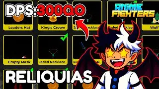 DE VOLTA AO META! Parte 4 PEGUEI MINHA PRIMEIRA RELIQUIA LVL MAX TUDO SOBRE ANIME FIGHTERS (Guia)