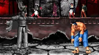 Dai Seki Mon VS Daemon Goro! The Grapplers Fight! [KOF MUGEN]