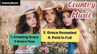 Amazing Grace || Country Gospel Songs || Lyrics Video 