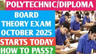 BOARD THEORY EXAM OCTOBER 2025 | HOW TO PASS? | HOW TO STUDY ? | NSK UPDATES TAMILAN ULAGAM