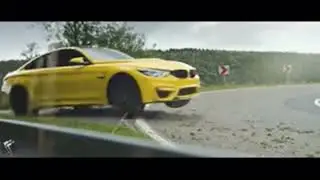 ‪ Yellow BMW Car Drift Video!!🔥