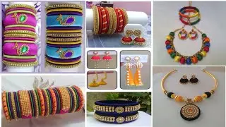 Silk Thread Jewellery Collection || Silk Thread Jewellery Designs