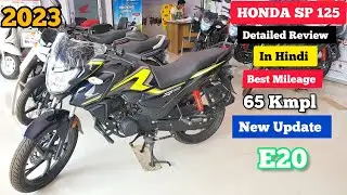 2023 Honda Sp 125 DEtailed Review On Road Price Mileage Top Speed Features  #vishalsaxena