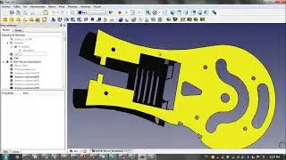 Construccion de Brazo Robot BCN3D MOVEO Impreso en 3D(Parte14) Articulaci&oacute;n y Interfaz FreeCAD