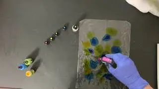 Creating Candles with Alcohol Ink