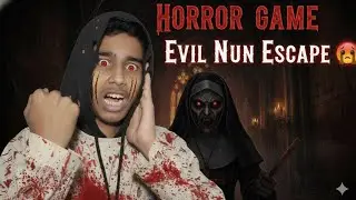 EVIL NUN😨CHAPTER:-1 HORROR GAME ESCAPE #viralvideo #video #horror 