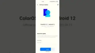 Oppo F17 Pro New Colours OS New Version I Got it.
