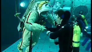 Hydro-Space training for Tourists in Russia! Orlan-M Space Suit Training at the GCTC!