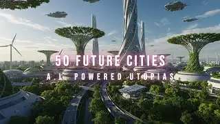 2075: 50 Futuristic Cities   A Hard Sci Fi Worldbuilding Series in 4K