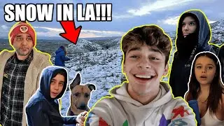 It Snowed In LA!!!