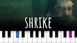 Shrike ~ Hozier (piano tutorial)