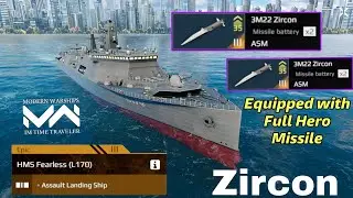 Modern Warships HMS Fearless With Zircon Missile 🔥 | Modern Warship