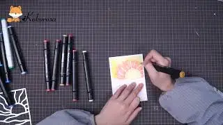 Making Tutorial | Kokorosa Dies | Cutting Dies | Cutting Dies with Sun in Cloud Background Board