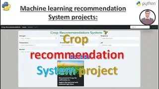 Crop Recommendation System Project  Machine Learning | AI-Powered Crop Selection |  ML Projects